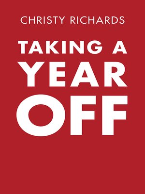 cover image of Taking a Year Off